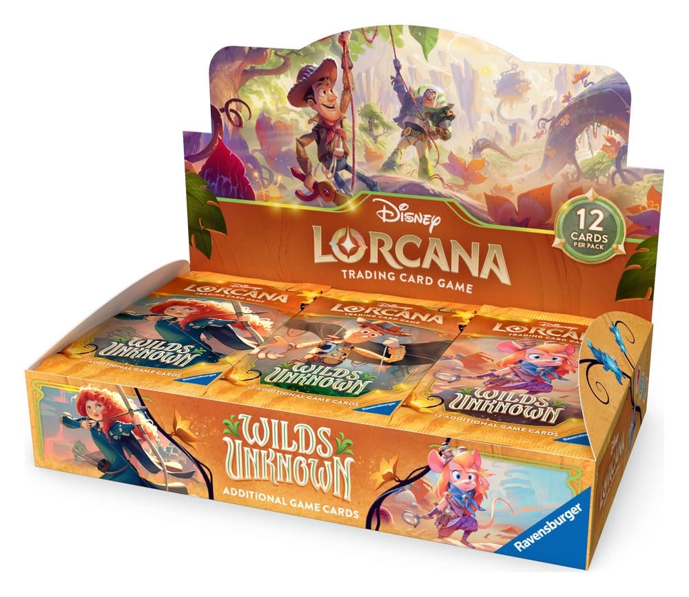 Disney Lorcana TCG Wilds Unknown Booster Display (24) *Englische Edition*