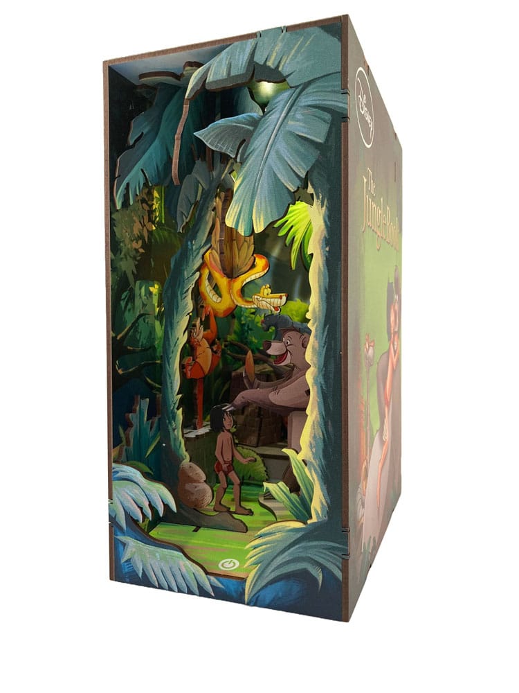 Disney Tiny Adventures Book Nook Mini-Diorama Das Dschungelbuch 23 cm – Bild 3