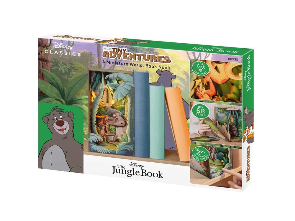Disney Tiny Adventures Book Nook Mini-Diorama Das Dschungelbuch 23 cm – Bild 9