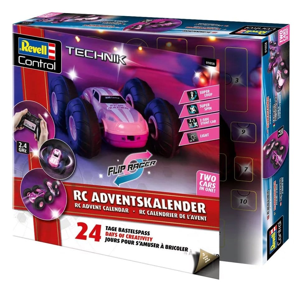 Revell Control Adventskalender RC Stunt Car Flip Racer 16 cm – Bild 2
