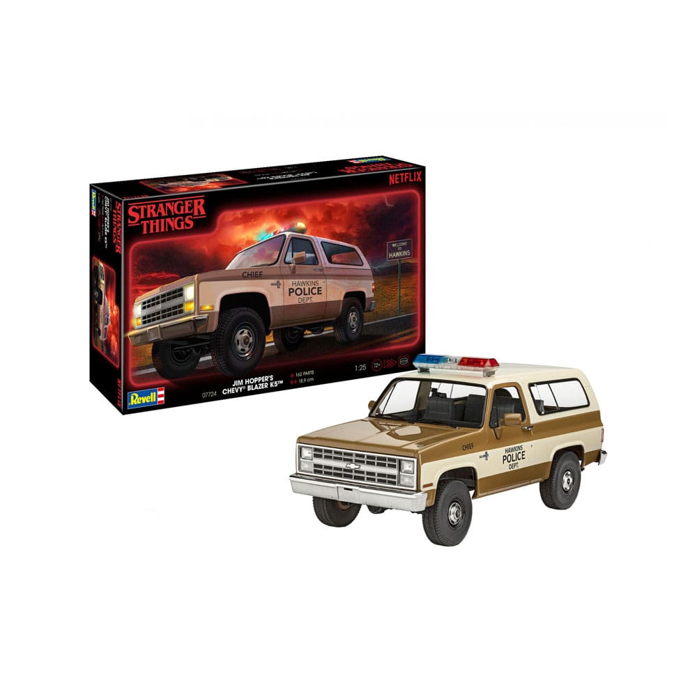Stranger Things Modellbausatz 1/25 1985 Chevrolet K5 Blazer 19 cm – Bild 2