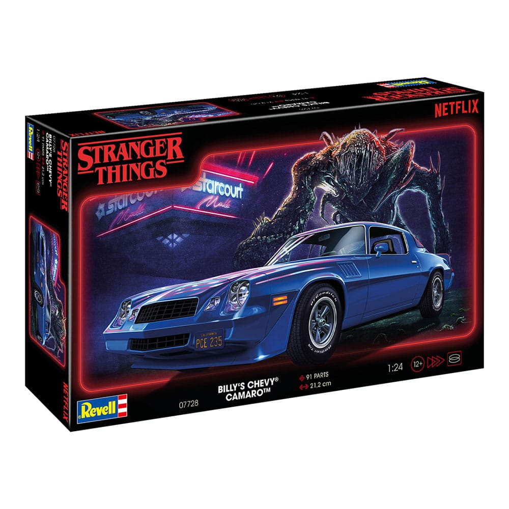 Stranger Things Modellbausatz 1/25 Chevy Camaro Z/28 19 cm – Bild 2