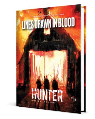 Hunter: The Reckoning 5th Edition RPG Buch Lines Drawn in Blood Sourcebook *Englische Version*