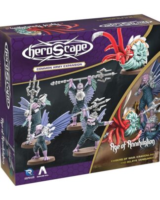 Heroscape Armeeerweiterung Embers of War: Krakenling & Gelryie Vanguards *Englische Version*