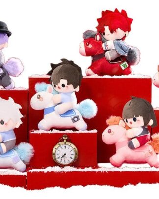 Link Click Mini Plüschfiguren Ride on Dreams Blind Box 13 cm Display (6)