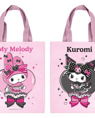 Sanrio Pink Black Party Series Tragetasche My Melody & Kuromi