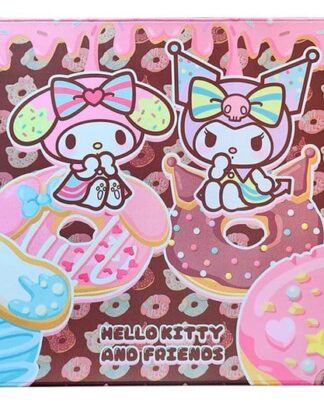 Sanrio Pink Black Party Series XXL Mousepad Hello Kitty & Friends Donuts