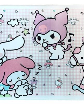Sanrio Pink Black Party Series XXL Mousepad Hello Kitty & Friends Infant Style