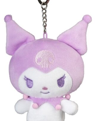 Sanrio Plüsch-Schlüsselanhänger Kuromi Kawaii 12 cm