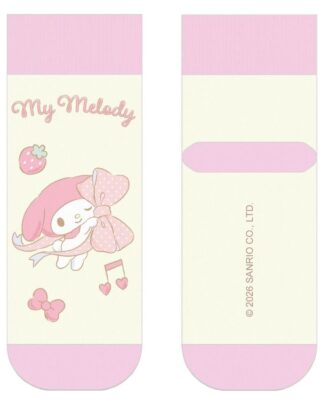 Sanrio Socken My Melody Big Ribbon Short 36-40