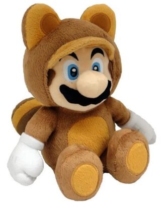 Super Mario Plüschfigur Tanooki Mario 22 cm