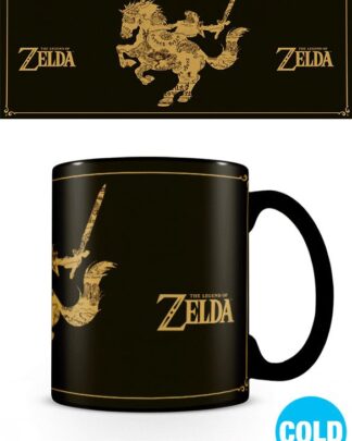 The Legend of Zelda Tasse mit Thermoeffekt (Map Silhouette) 315 ml