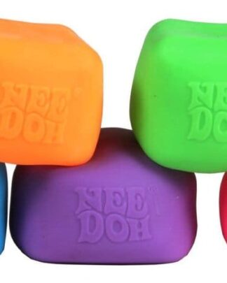 NeeDoh Anti-Stress-Ball Nice Cube Glow (Glow in the Dark) 5 cm Sortiment (12)
