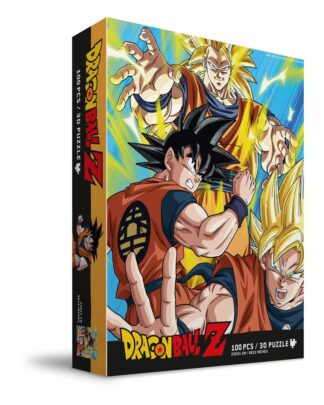 Dragon Ball Z Puzzle mit 3D-Effekt Goku Saiyan (100 Teile)