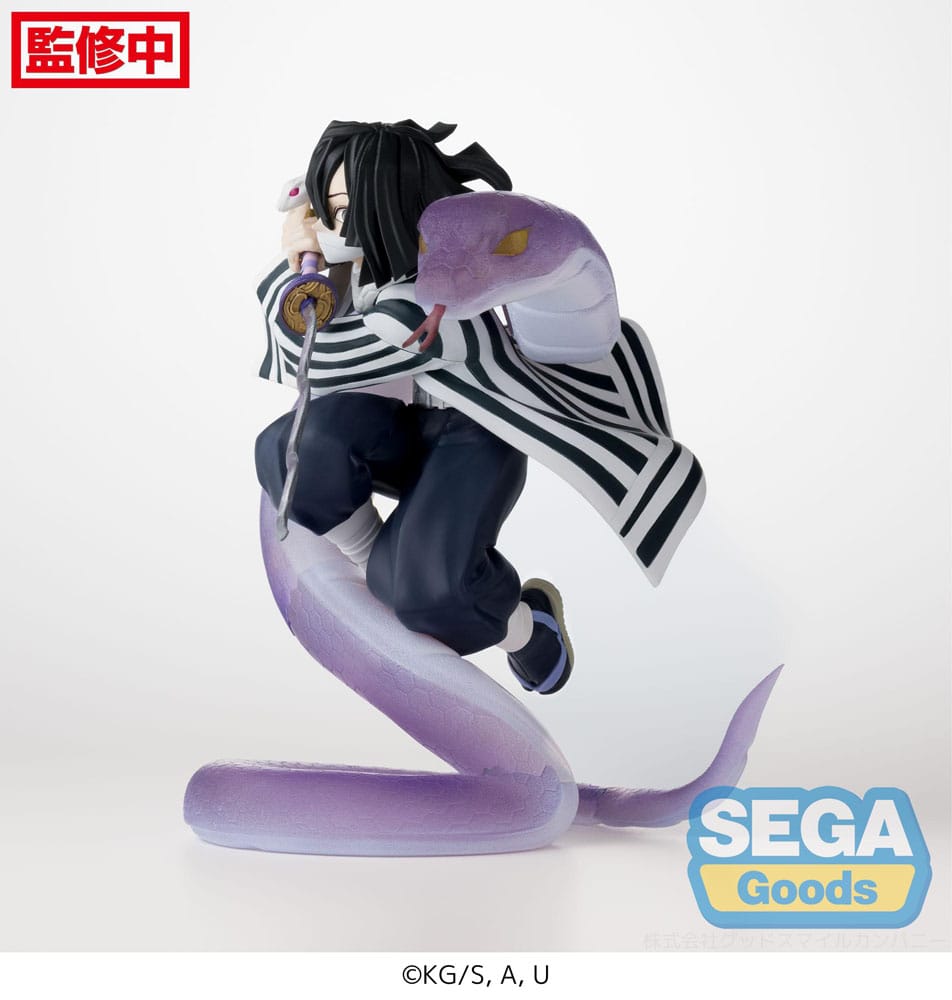 Demon Slayer: Kimetsu no Yaiba Xross Link Anime PVC Statue Obanai Iguro Hashira Training Arc 14 cm – Bild 7