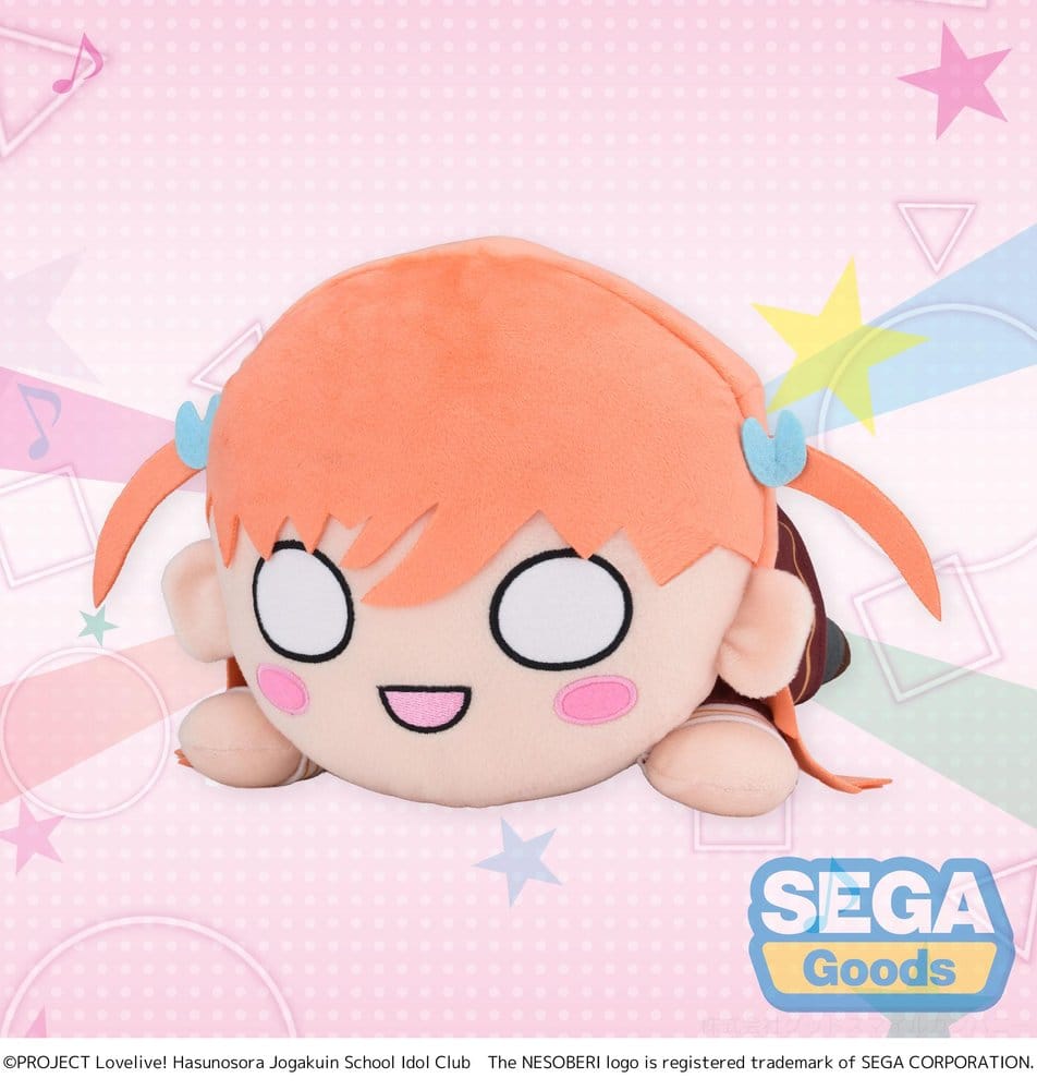 Love Live! Nesoberi (Lay-Down) Plüschfigur Hinoshita Kaho Winter Uniform (M) 16 cm