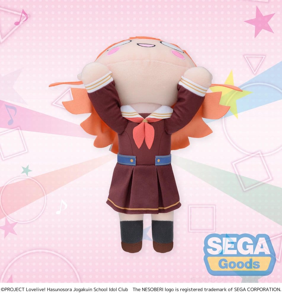 Love Live! Nesoberi (Lay-Down) Plüschfigur Hinoshita Kaho Winter Uniform (M) 16 cm – Bild 4