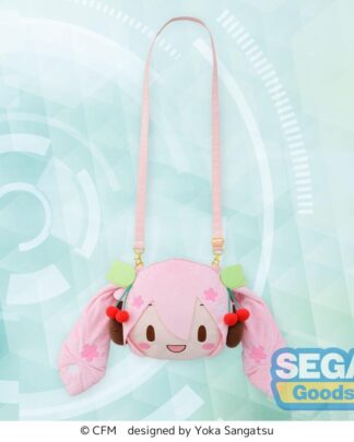 Character Vocal Series 01: Hatsune Miku fuwa petit Umhängetasche Sakura Miku Face (M)