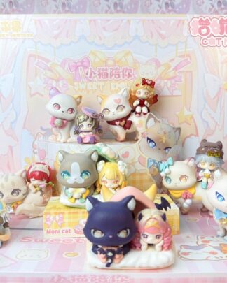 Original Character Sammelfiguren Cat Nizizi-Kitten with you 8 cm Sortiment (6)