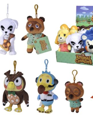 Animal Crossing Plüsch-Schlüsselanhänger Residents 15 cm Sortiment (12)