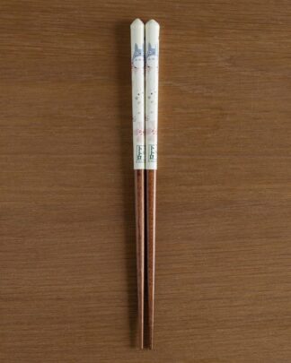 Studio Ghibli lackierte Essstäbchen Mein Nachbar Totoro Kirschbaum 21 cm