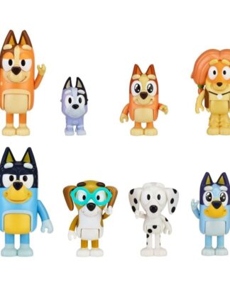 Bluey: Family & Friends 8 Piece Figure Set