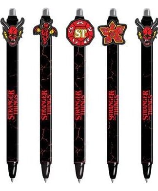 Stranger Things Radierbarer Gelstift Hellfire Club Display (30)