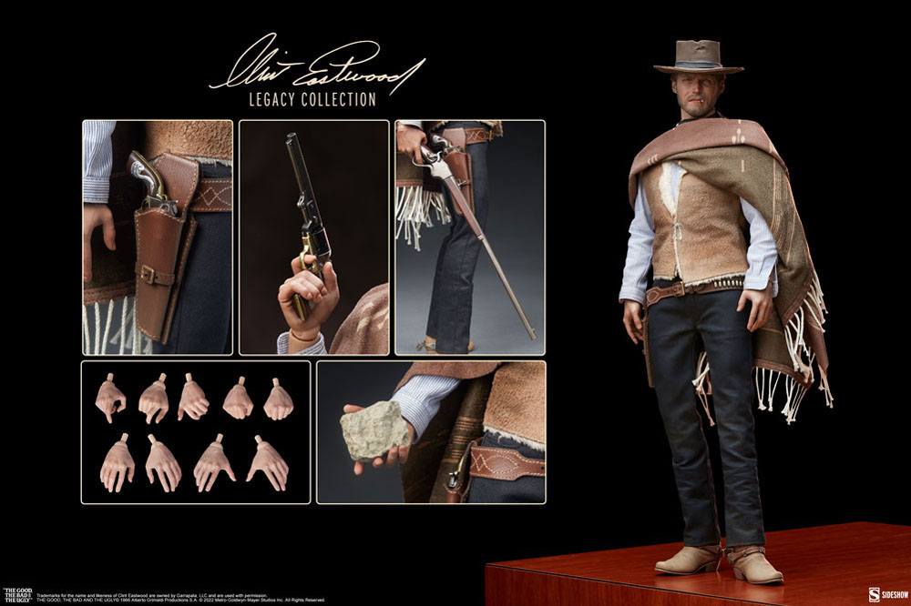 Zwei glorreiche Halunken Clint Eastwood Legacy Collection Actionfigur 1/6 The Man With No Name 30 cm – Bild 10