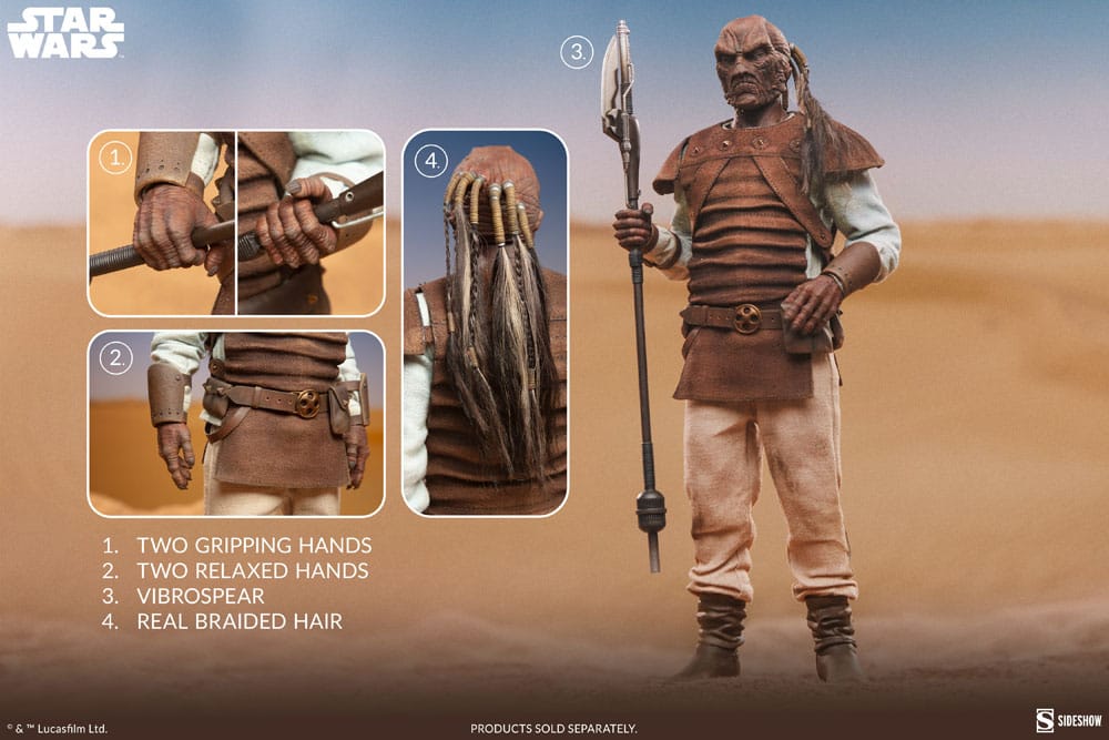 Die Rückkehr der Jedi-Ritter Actionfigur 1/6 Pagetti Rook 32 cm – Bild 8