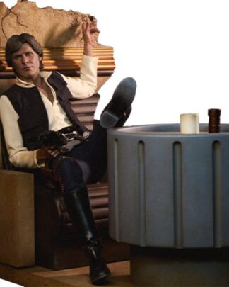 Star Wars Episode IV Mixed Media Premium Format Figur Han Solo: Sorry About the Mess 32 cm