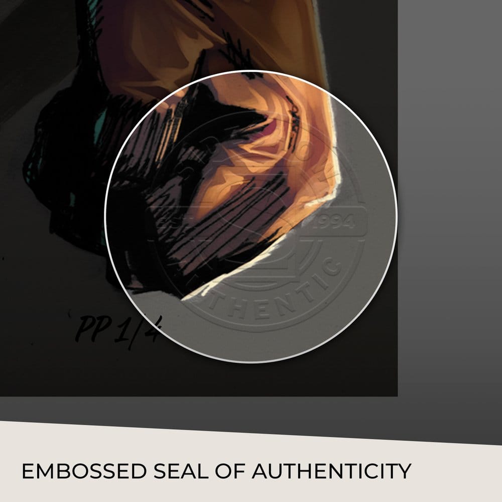 DC Comics Kunstdruck Batman & Catwoman 61 x 41 cm - ungerahmt – Bild 4