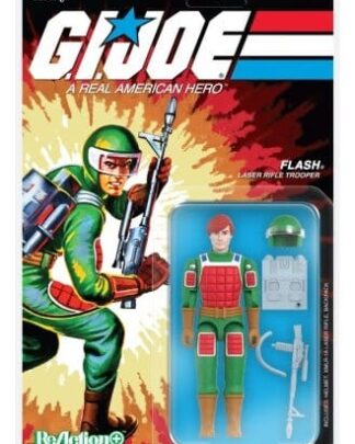 GI Joe ReAction+ Actionfigur Wave 07 Flash (Comic) 10 cm