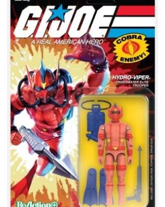 GI Joe ReAction+ Actionfigur Wave 07 Hydro Viper (Comic) 10 cm