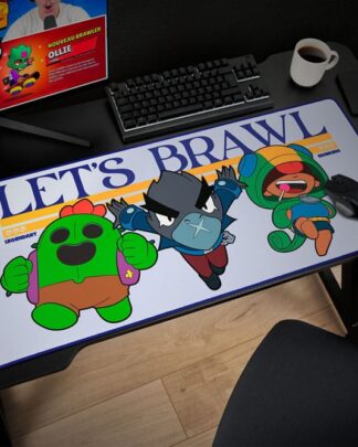 Brawl Stars XXL Schreibtischunterlage Let's Brawl