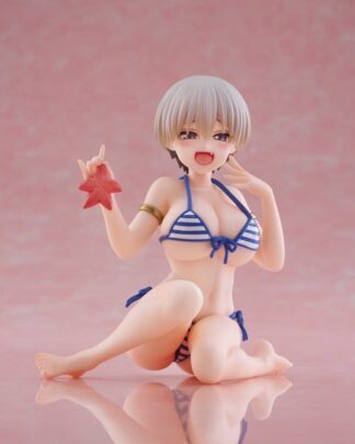 Uzaki-chan Wants to Hang Out! Desktop Cute PVC Figur Hana Uzaki (Swim wear Ver.) 13 cm