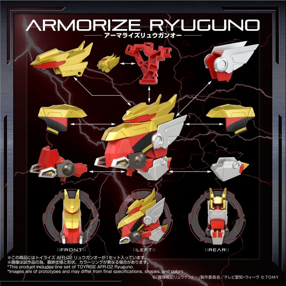 Magic Bullet Chronicles Ryukendo Actionfigur Toyrise Afr-02 Ryuguno 16 cm – Bild 3