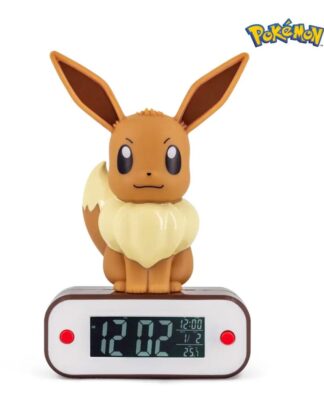 Pokémon Wecker mit Leuchtfunktion Eevee 18 cm