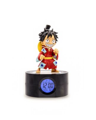 One Piece Wecker mit Leuchtfunktion Ruffy 18 cm