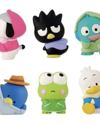 Sanrio Twinchees Minifiguren Hapidanbui Hoodie 5 cm Display (24)