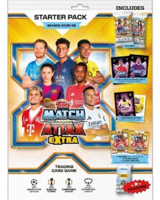 UEFA Champions League Match Attax Extra Trading Cards 2025/26 Starter Pack