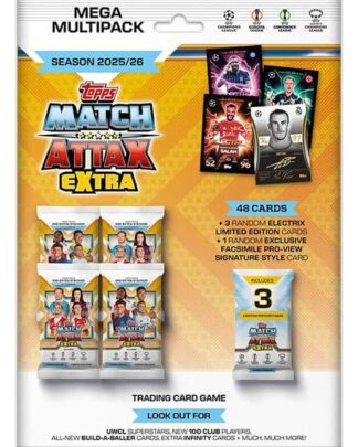 UEFA Champions League Match Attax Extra Trading Cards 2025/26 Mega Multipack