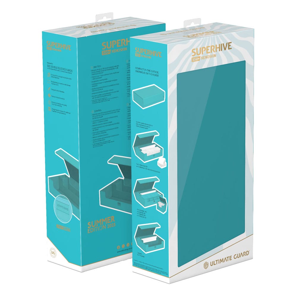 Ultimate Guard Superhive 550+ Xenoskin "Summer Edition 2025" - Lagoon – Bild 13