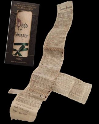 Der Hobbit Mini Replik Bilbo´s Vertrag