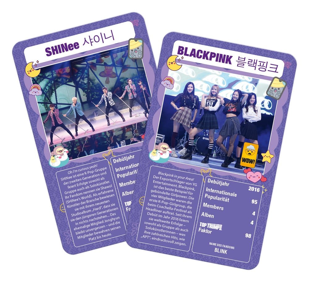 K-Pop Kartenspiel Top Trumps *Deutsche Version* – Bild 2
