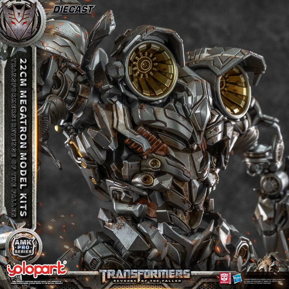 Transformers: Revenge of the Fallen AMK Pro Series Plastic Model Kit Megatron (Oversea Version) 22 cm – Bild 2