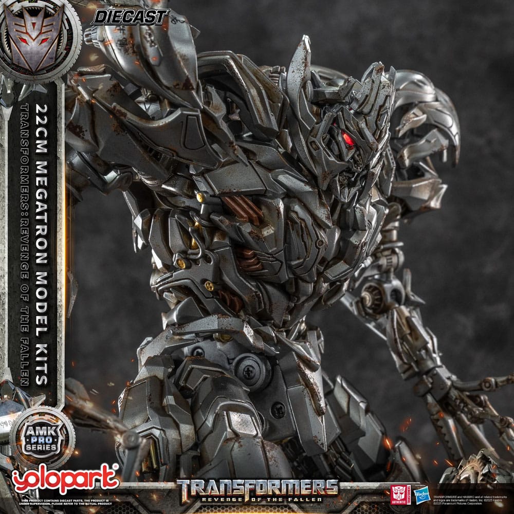 Transformers: Revenge of the Fallen AMK Pro Series Plastic Model Kit Megatron (Oversea Version) 22 cm – Bild 3