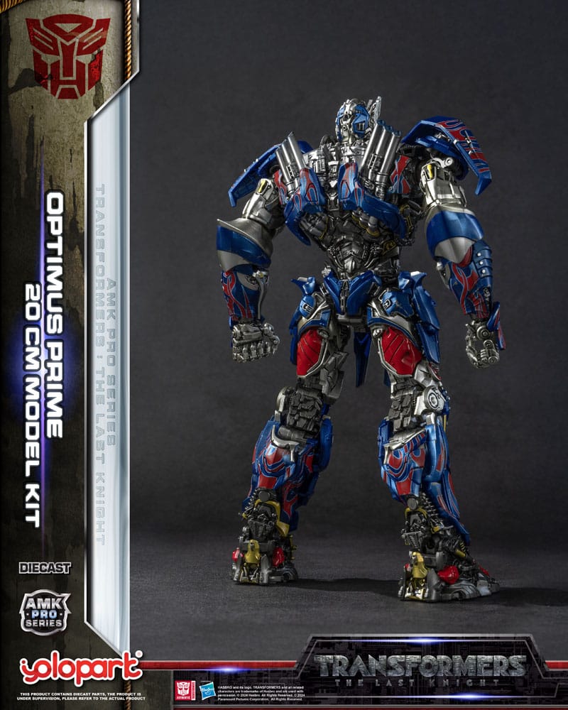 Transformers: The Last Knight AMK Pro Series Plastic Model Kit Optimus Prime (Oversea Version) 20 cm – Bild 2