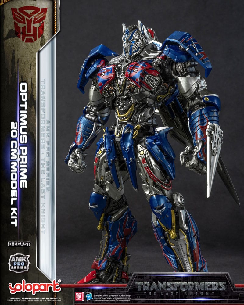 Transformers: The Last Knight AMK Pro Series Plastic Model Kit Optimus Prime (Oversea Version) 20 cm – Bild 3