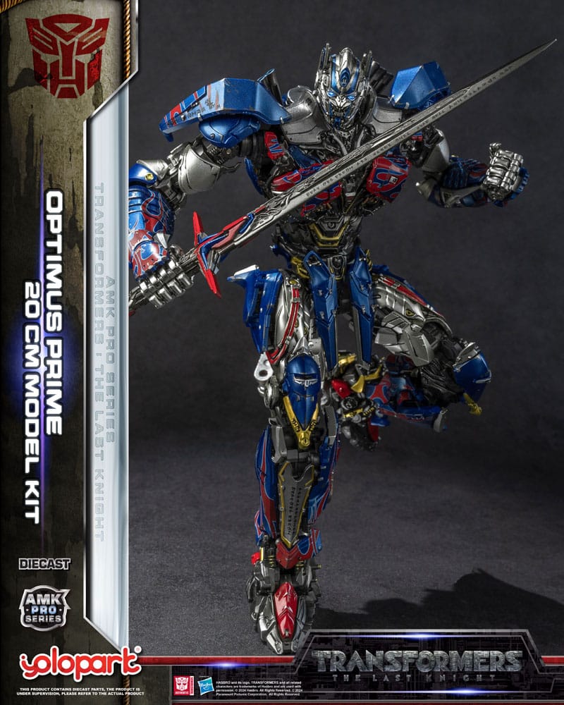 Transformers: The Last Knight AMK Pro Series Plastic Model Kit Optimus Prime (Oversea Version) 20 cm – Bild 4