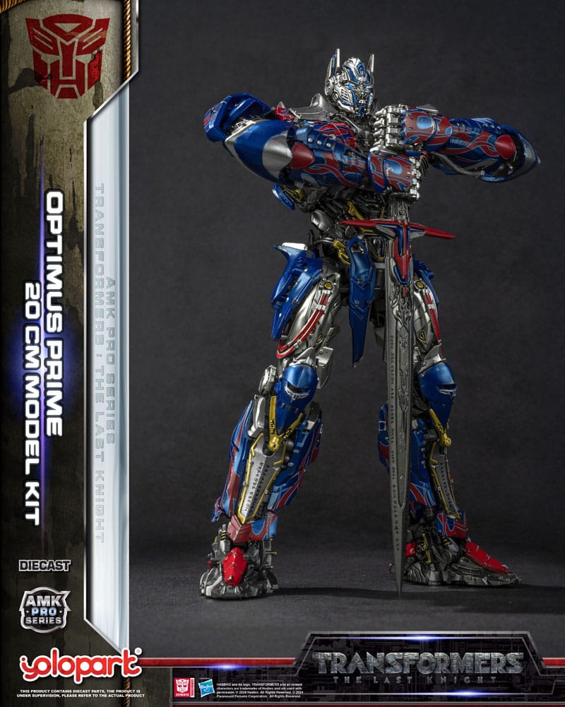 Transformers: The Last Knight AMK Pro Series Plastic Model Kit Optimus Prime (Oversea Version) 20 cm – Bild 5